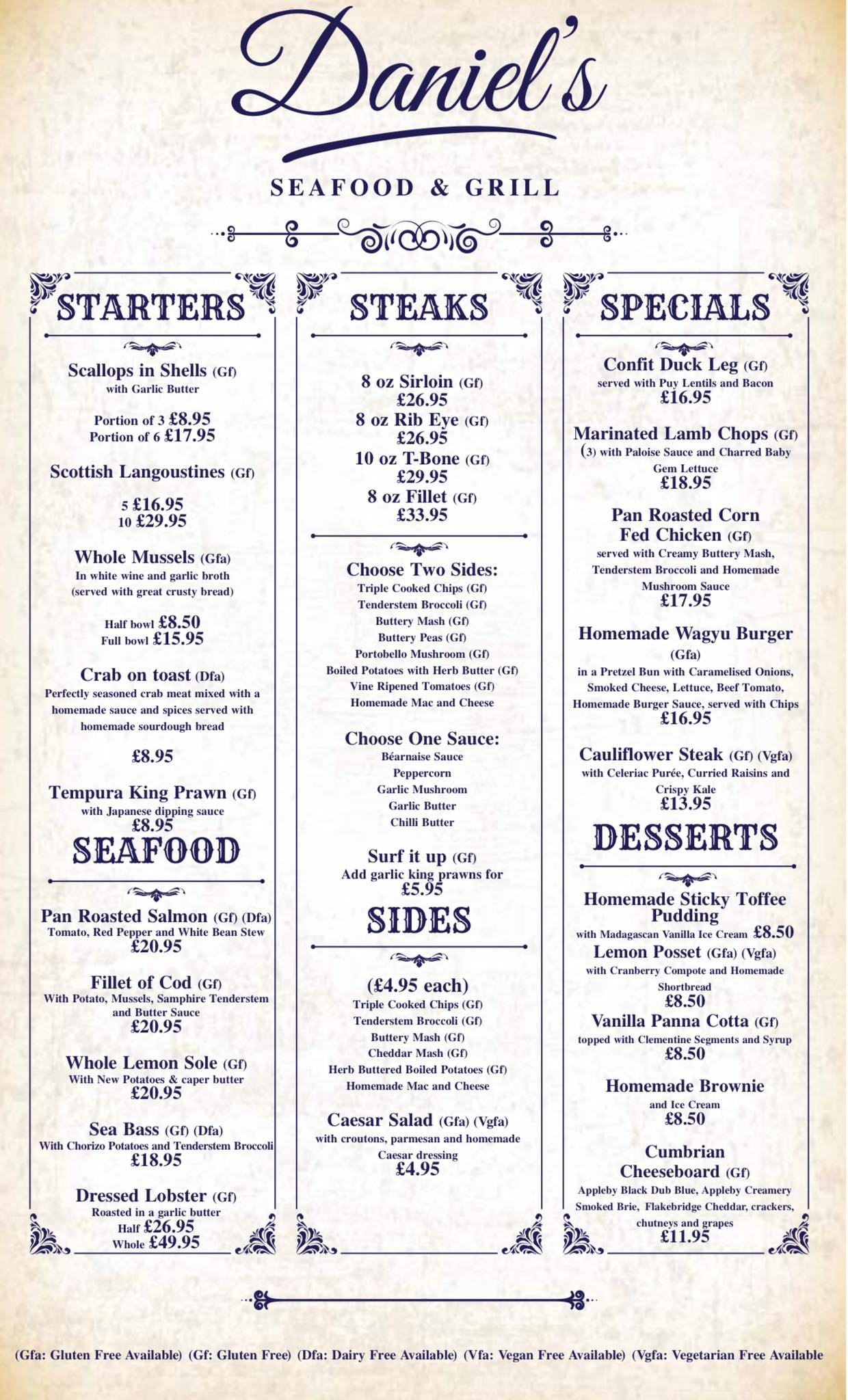 Daniel's Seafood and Grill