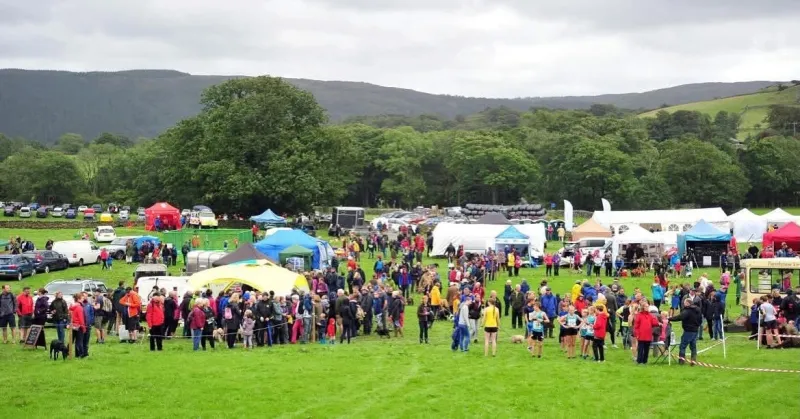 Traditional Cumbrian country fair at Torver near Coniston