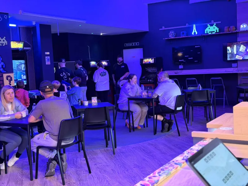 New Retro Arcade and Cafe Opens in Barrow-in-Furness