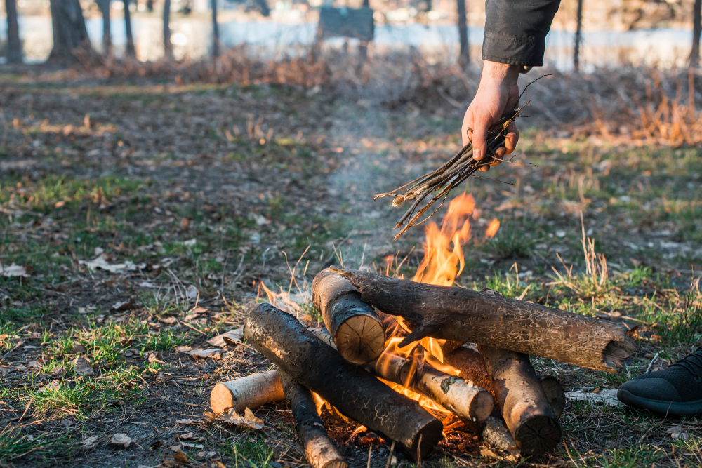 Remote Lake District fell camping landscape for a guide to camping, fires, barbecues, campervans and parking rules