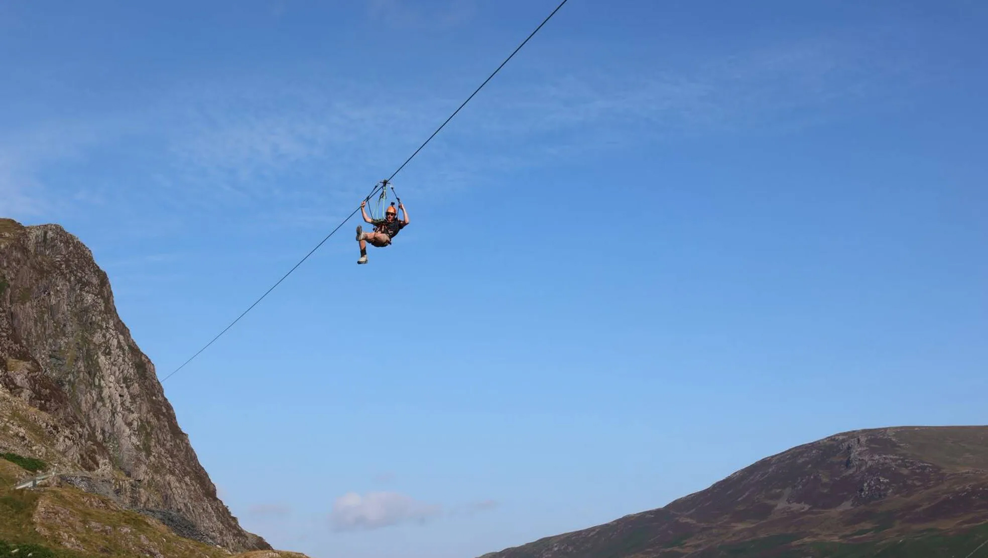 Honister Slate Mine in Honister Pass, home of England’s longest zip wire
